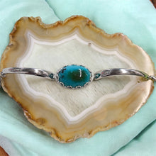 Bracelet cuff style with opalized wood