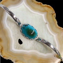 Bracelet cuff style with opalized wood