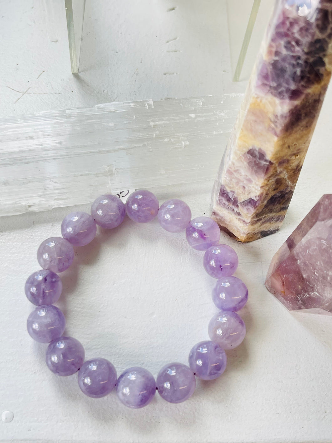 Bracelet with Amethyst beads