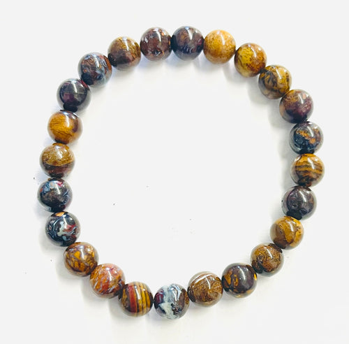 Bracelet with koroit opal beads