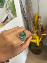 Ring with a Persian turquoise stone