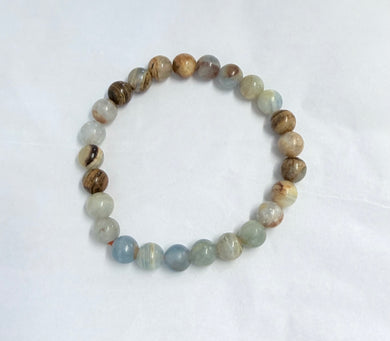Bracelet with Argentina Calcite beads