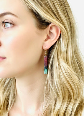 Earrings with Sonora Agate