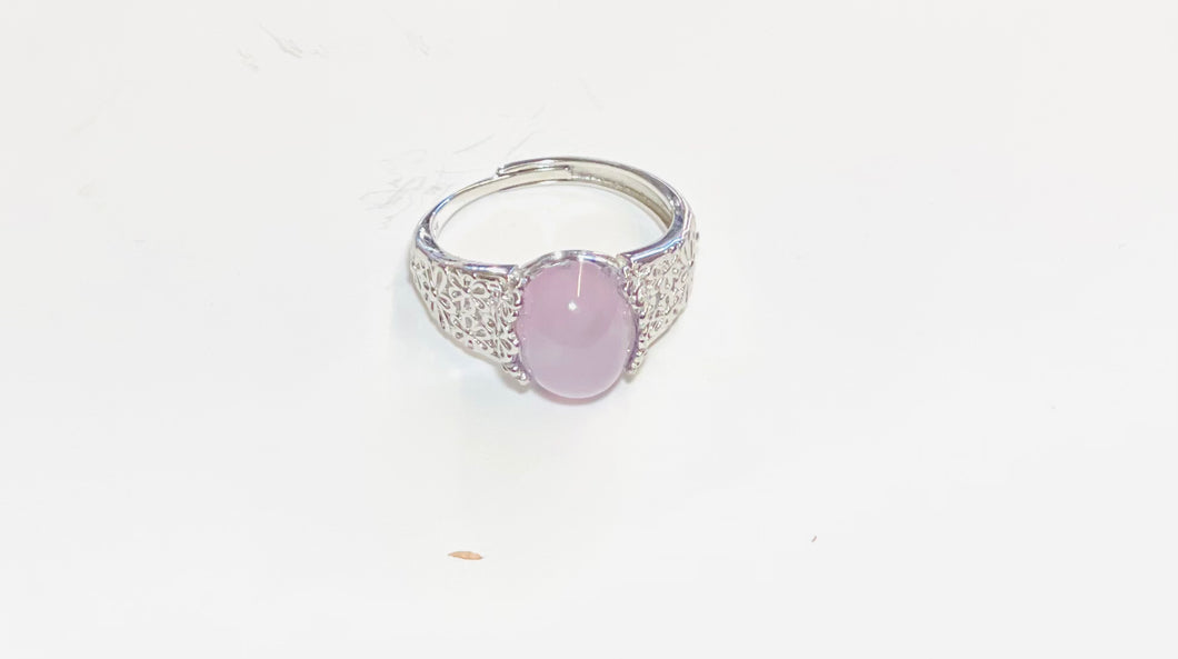 Ring with Holly agate