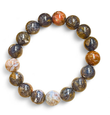 Bracelet with pietersite beads
