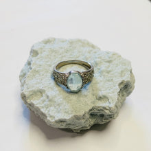 Ring with Aquamarine