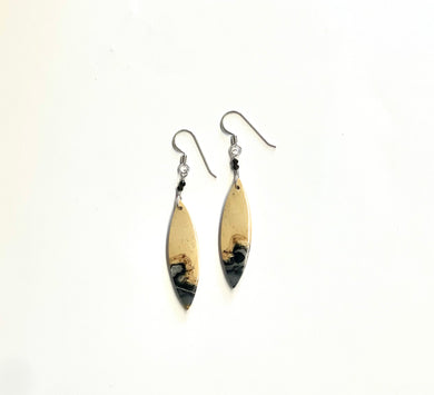 Earrings with Maligano jasper