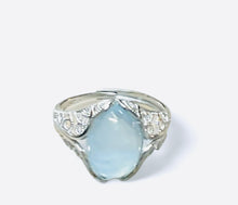 Ring with Aquamarine