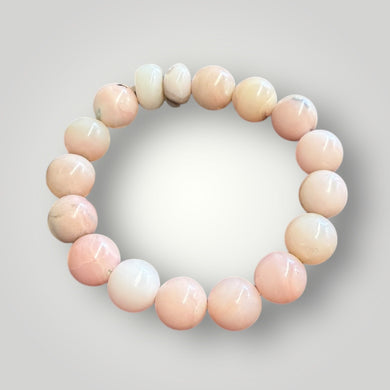 Bracelet with Pink Peruvian Opals