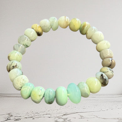 Bracelet with Amazonite and Peruvian Opals