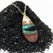 Pendant with Petrified Opalized Wood