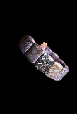 Bracelet from Java, fossil coral