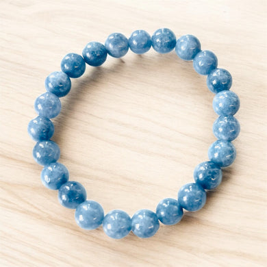 Bracelet with Aquamarine beads
