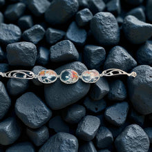 Bracelet cuff style with pankawarna agate