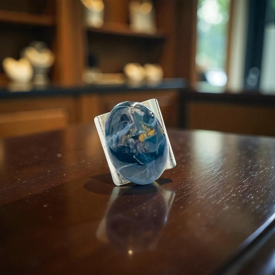 Ring with Pietersite