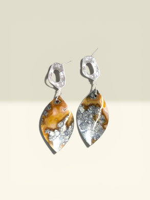Earrings with Marcasite and studs