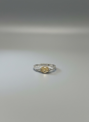 Ring with andalusite