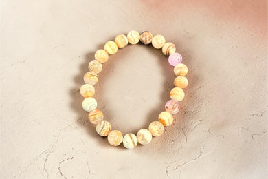 Bracelet with Amethyst beads