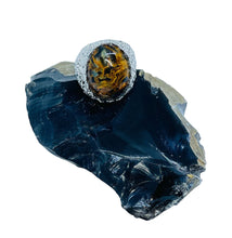 Ring with African Pietersite