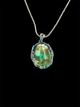 Pendant with Opalized Petrified wood