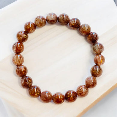 Bracelet with Rutilated quartz