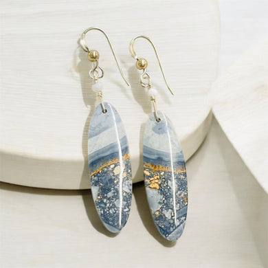 Earrings with Maligano