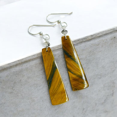 Earrings with Tiger’s eye