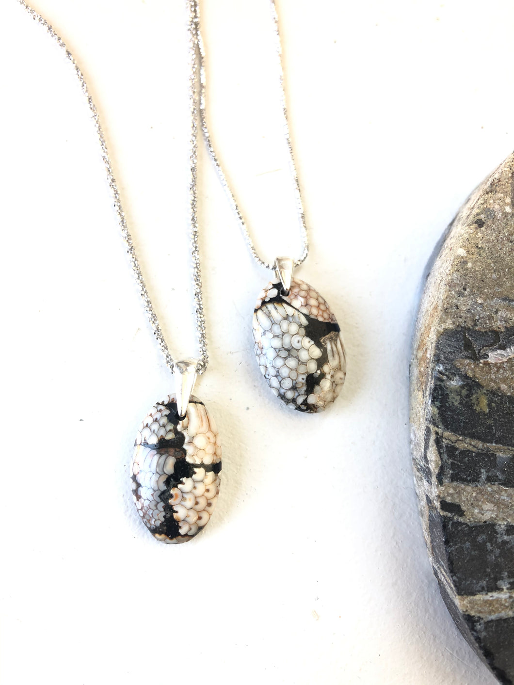 Pendant  with snake skin jasper
