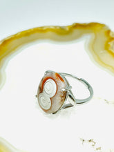 Ring with rare Carnelian cabochon