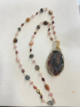 Necklace with Feather Agate